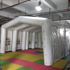 aufblasbares Partyzelt 5,5m x 10,5m huepfburgenverleihleipzig